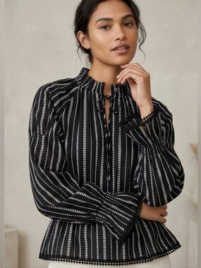 DEREK LAM Calypso Shirt Cotton Blend Blouse